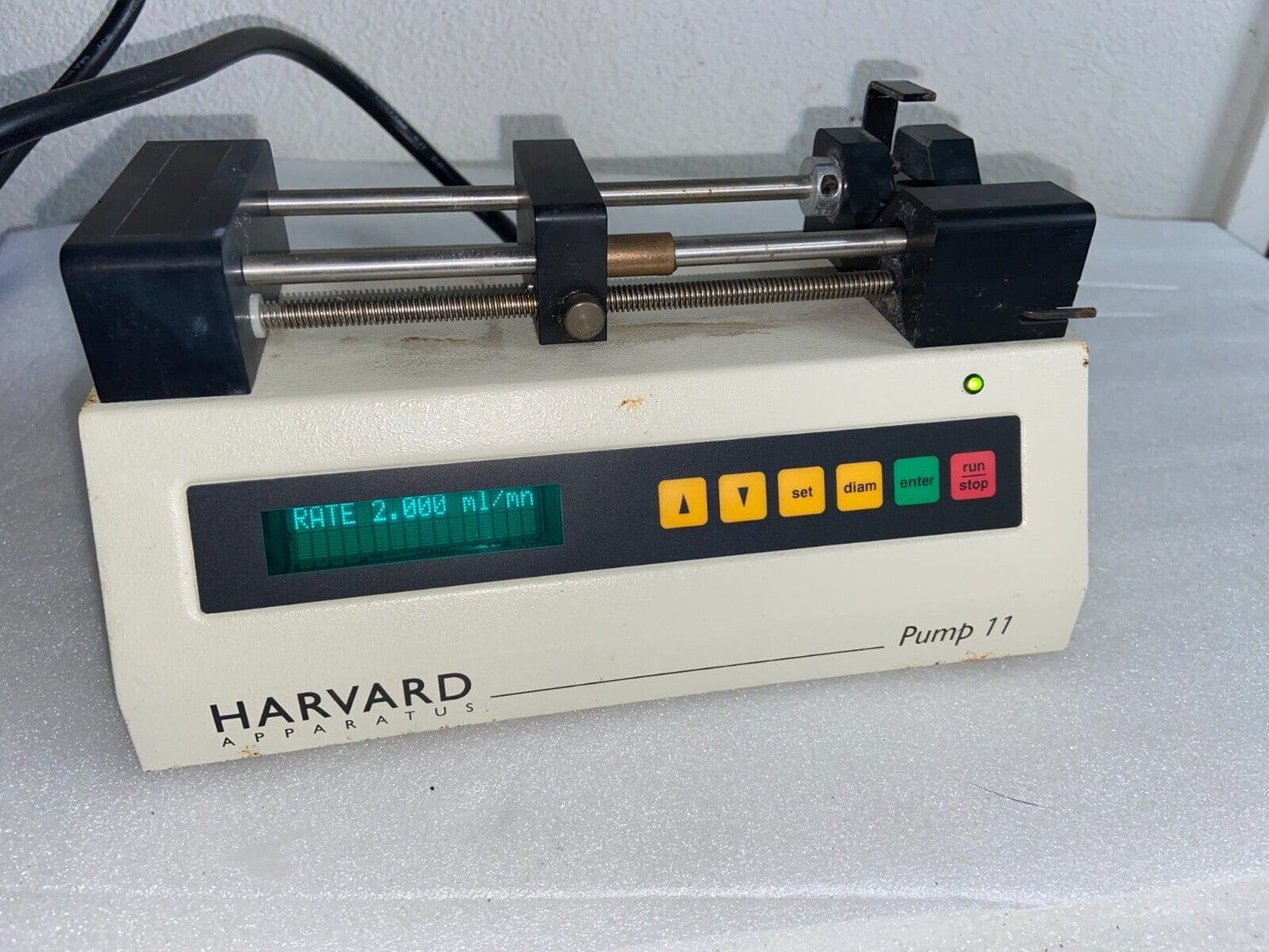 Harvard Apparatus Model 11 Digital Single Syringe Pump 98-1682