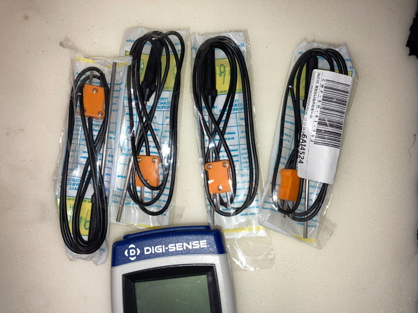 NEW Digi-Sense WD-20250-20 Pro 4-Input Data Logging Thermocouple Thermometer