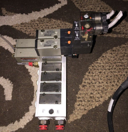 2 X SMC NVFR3110 SOLENOID VALVES