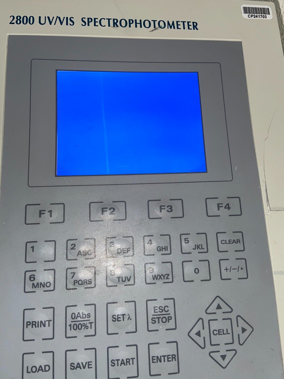 Unico 2800 UV/VIS Spectrophotometer (For Parts)