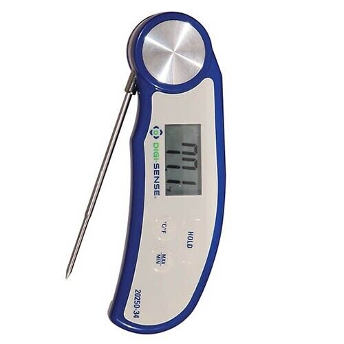 NEW Digi-Sense 20250-34 Precalibrated Folding Pocket Thermometer, -58 to 544F