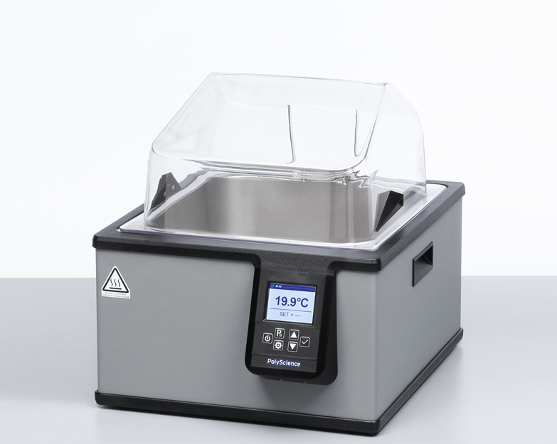 Polyscience Model WBE10 10L Digital General Purpose Water Bath with Lid - 220VAC