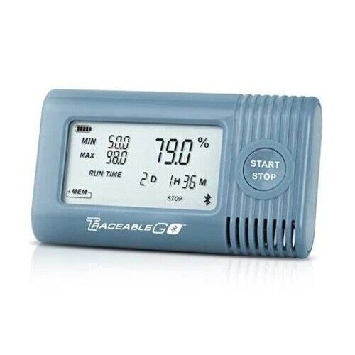 TRACEABLE 6537 Data Logger ±0.7°F -4° to 158°F 0% to 95% Humidity Temperature