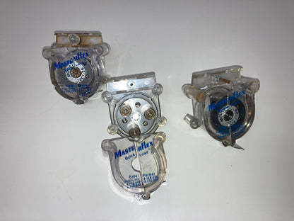 3 Cole-Parmer Masterflex Quick-Load Pump Heads 7021-26 / 7020-50 / 7021-24