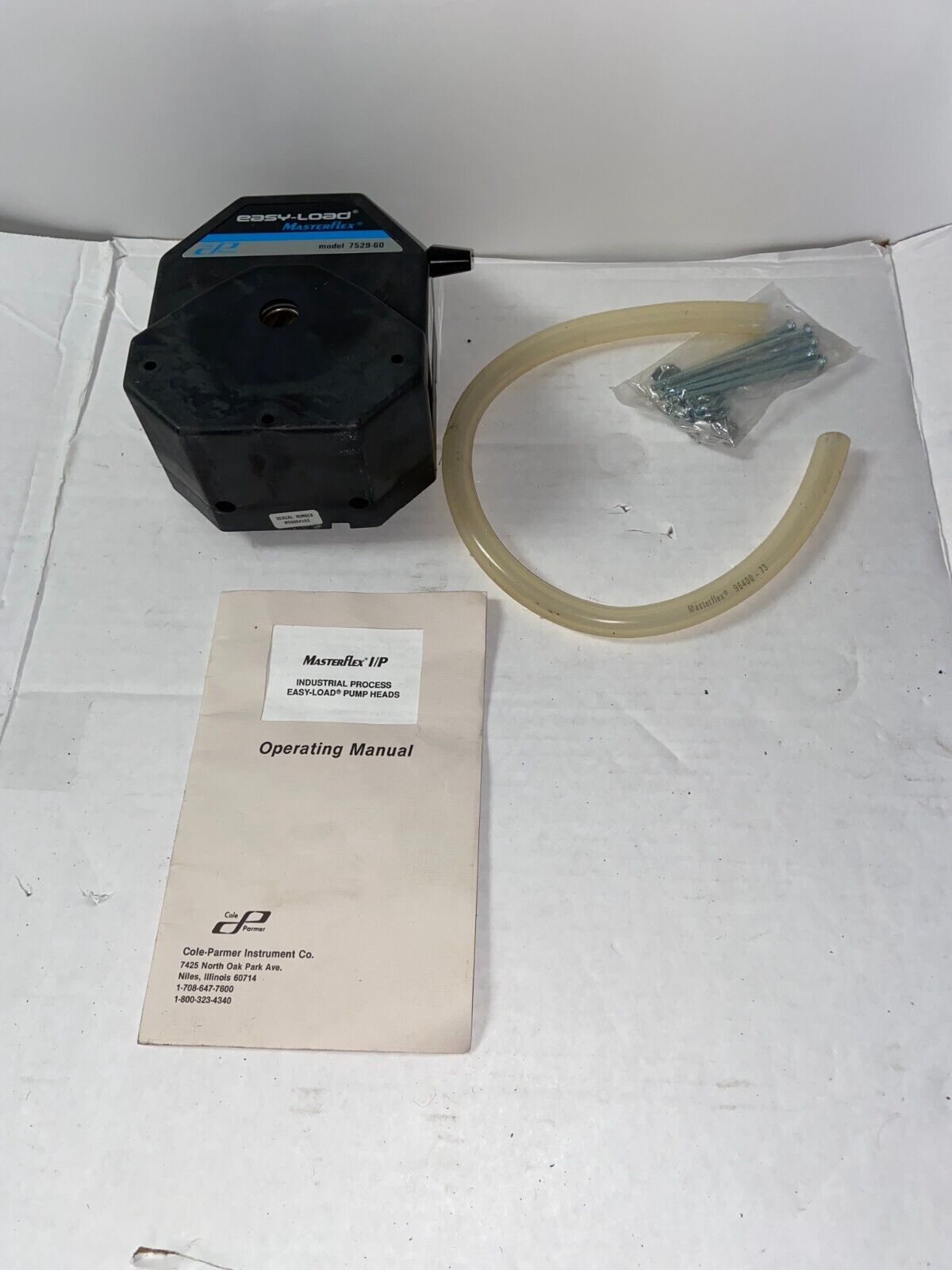 MasterFlex I/P Pump Head 7529-60 for Masterflex I/P 26 / 73 / 72 Tubing Sizes