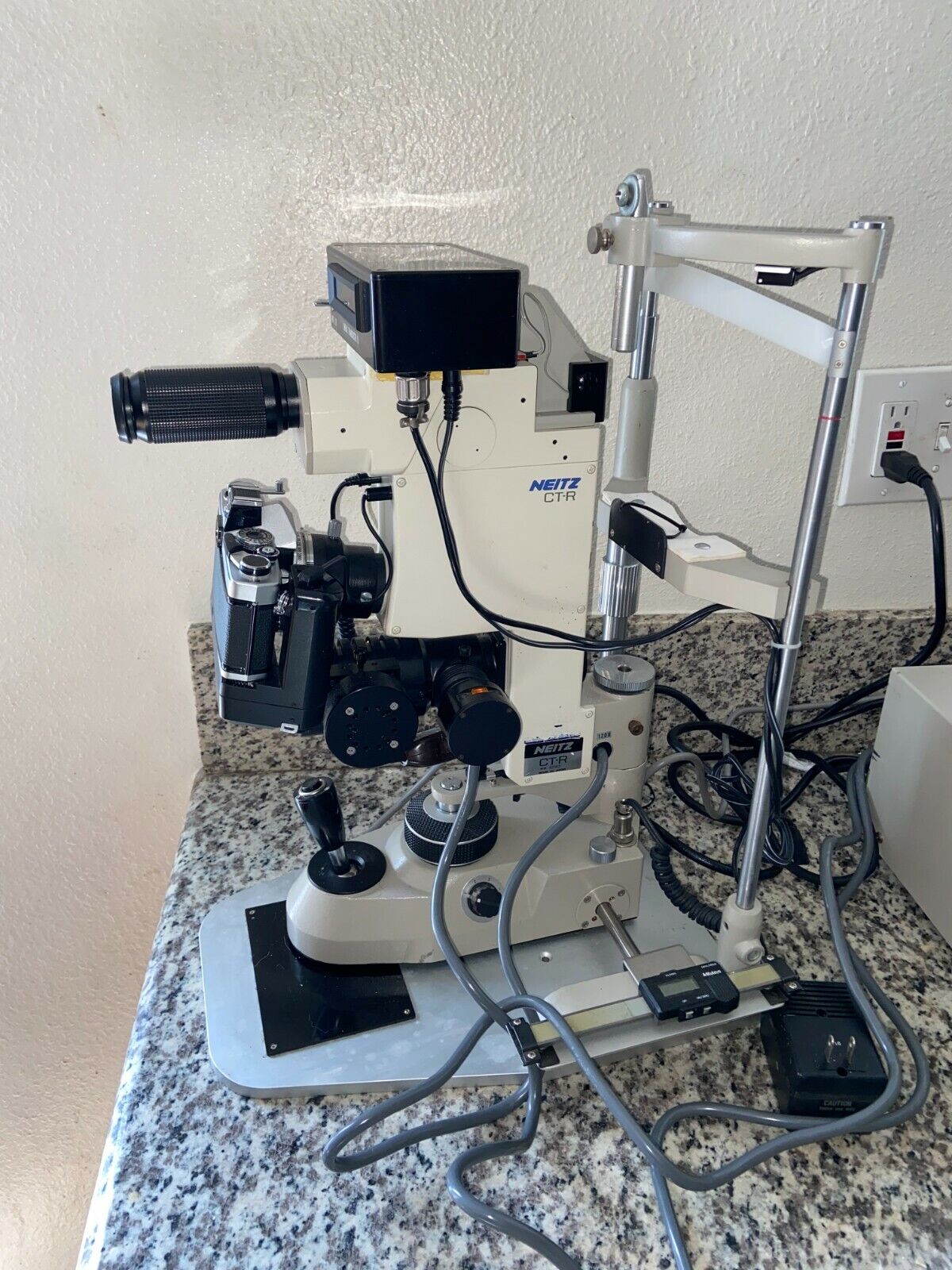 NEITZ CT-R Retroillumination Retinal Camera/ Slit Lamp  with Power Supply