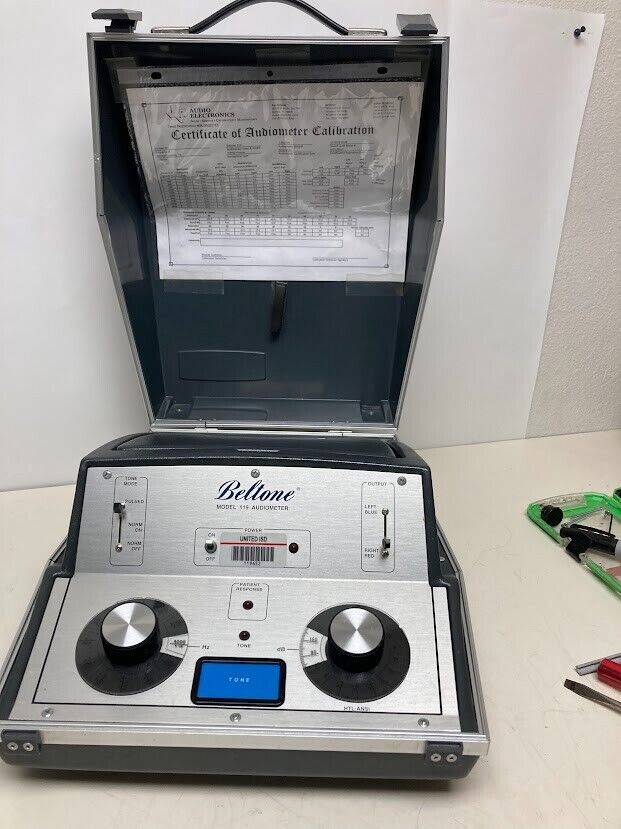 Beltone 119 Portable Screening Hearing Test Audiometer - NO HEADPHONES