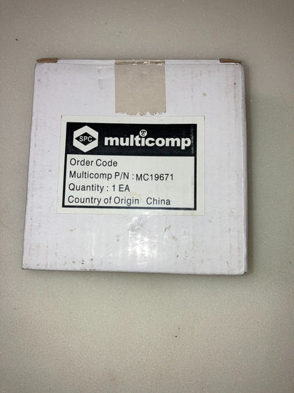 NEW MULTICOMP MC19671 AXIAL Fan, 92MM, 115VAC, 120mA