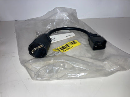 Glas-Col 89800-19 Interchangeable Power Cord Assembly  IEC 60320 to CEE7 Euro