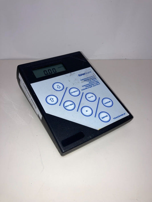 Fisher Scientific Traceable 09-330 Digital Bench Conductivity Meter New Battery