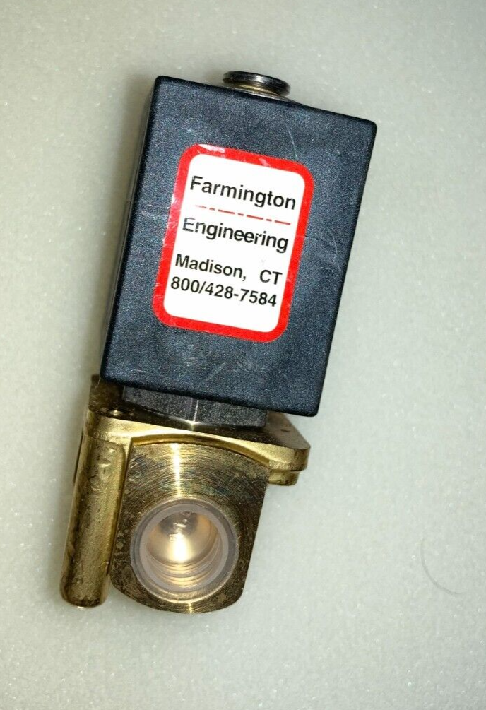 NEW Farmington Engineering Type Z534A Pinch Solenoid Valve, 24V, 9W, 0.4kg Pinch