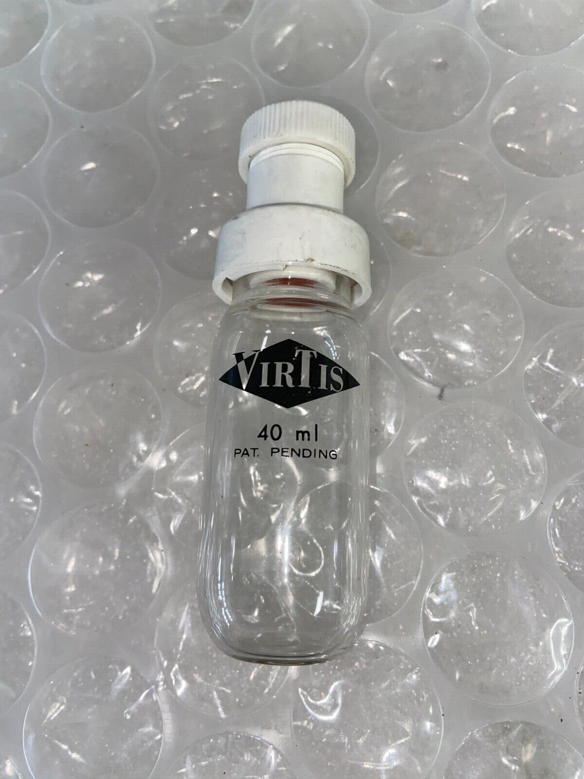 VIRTIS Glass 40mL Freeze Dry Flask with Lid